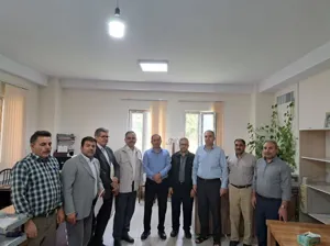 پایش دوره ای همکاران مدیریت بازرسی دانشگاه از شبکه بهداشت و درمان کلیبر