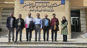 پایش و بازرسی  دوره ای همکاران مدیریت بازرسی از شبکه بهداشت و درمان شبستر