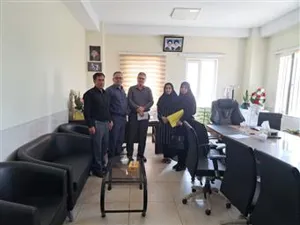 پایش دوره ای همکاران مدیریت بازرسی از شبکه بهداشت و درمان هریس