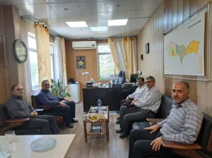پایش دوره ای همکاران مدیریت بازرسی از شبکه بهداشت و درمان جلفا