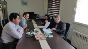 پایش دوره ای همکاران مدیریت بازرسی از شبکه بهداشت و درمان ورزقان