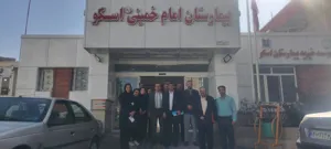 پایش دوره ای همکاران مدیریت بازرسی از شبکه بهداشت و درمان اسکو