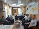 پایش دوره ای همکاران مدیریت بازرسی از شبکه بهداشت و درمان جلفا