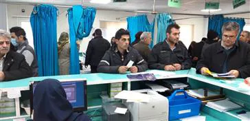 پایش کارگروه ارتقاء سلامت نظام اداری و مقابله با فساد دانشگاه علوم پزشکی تبریز از شبکه بهداشت و درمان و بیمارستان آیت اله کوه کمره ای شهرستان مرند 